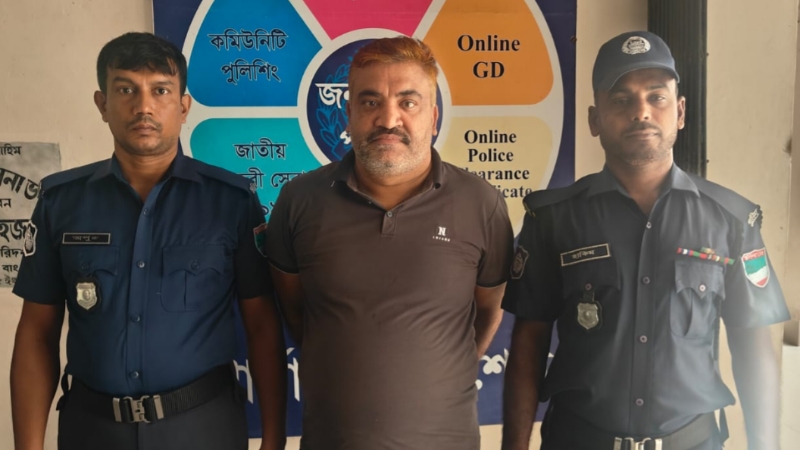 শার্শায় পুলিশের অভিযানে আওয়ামী লীগ নেতা আবু তালেব মেম্বার গ্রেপ্তার