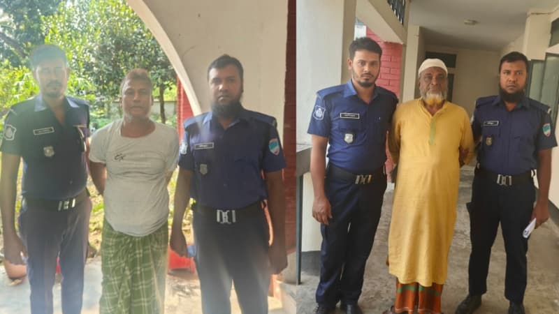 শার্শায় বিস্ফোরক আইনের মামলায় আ'লীগের দুই নেতাকর্মী গ্রেপ্তার