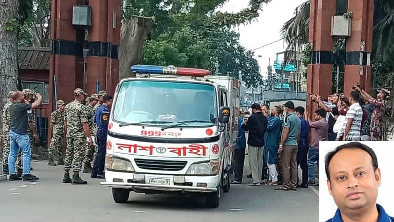 বেনাপোলে নিশ্ছিদ্র নিরাপত্তায় ছাত্রলীগের কেন্দ্রীয় কমিটির সাবেক সাধারণ সম্পাদক রোটনের মরদেহ হস্তান্তর