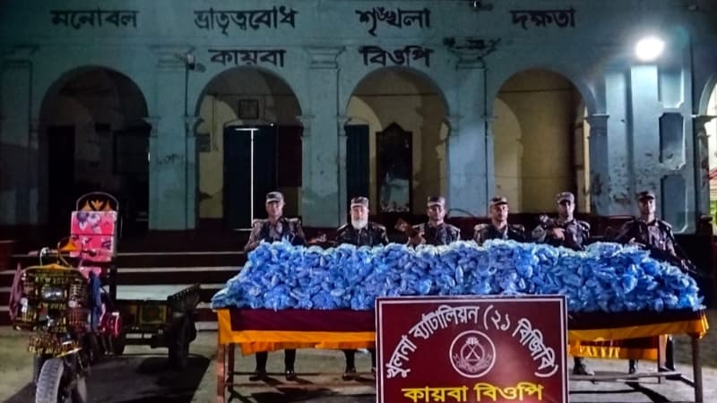 শার্শা সীমান্তে সাড়ে ১৭ লাখ  টাকার কারেন্ট জালসহ নছিমন আটক